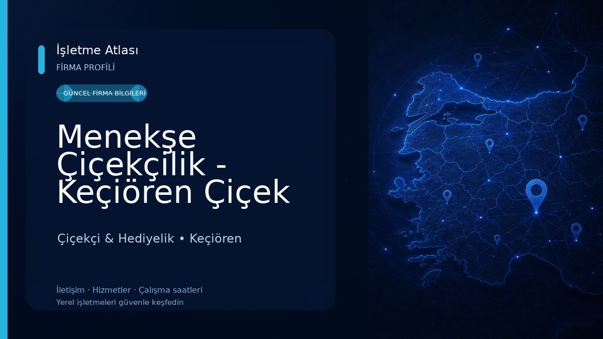 Menekşe Çiçekçilik - Keçiören Çiçek Siparişi & 7/24 Teslimat. Çiçekçi & Hediyelik