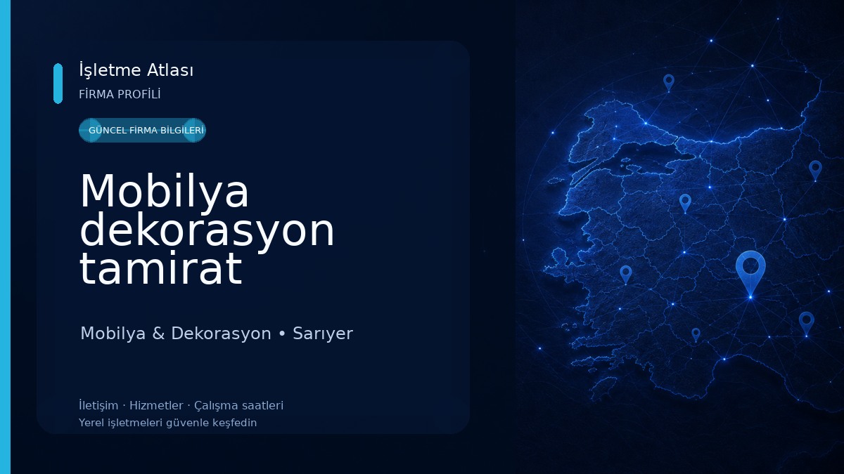 Mobilya dekorasyon tamirat Mobilya & Dekorasyon