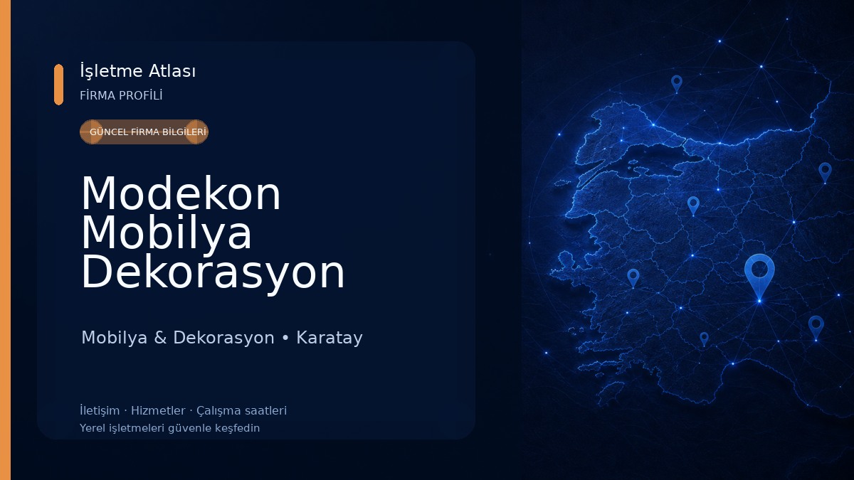 Modekon Mobilya Dekorasyon Mobilya & Dekorasyon