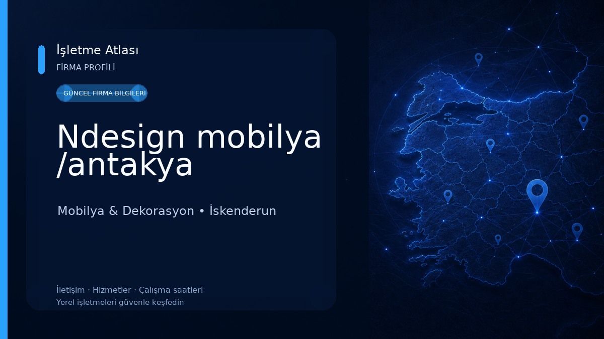 Ndesign mobilya /antakya 