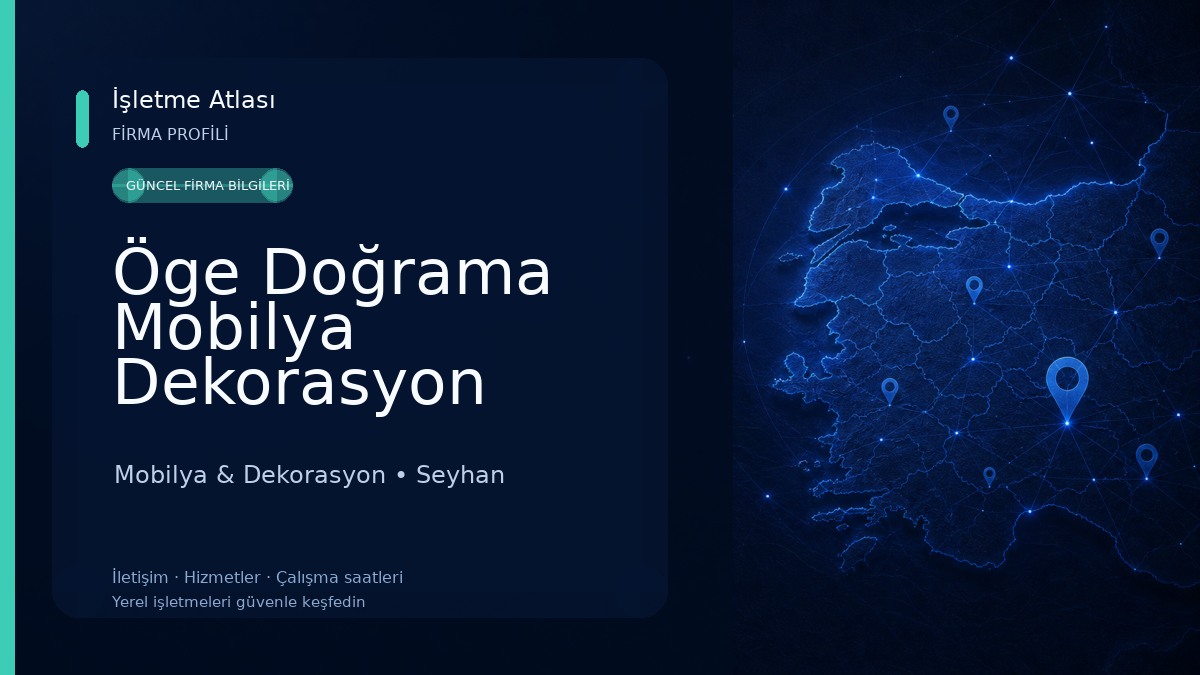 Öge Doğrama Mobilya Dekorasyon Mobilya & Dekorasyon
