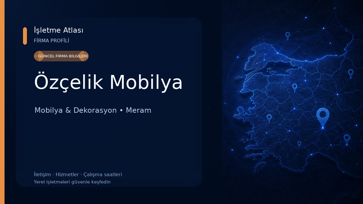 Özçelik Mobilya Mobilya & Dekorasyon
