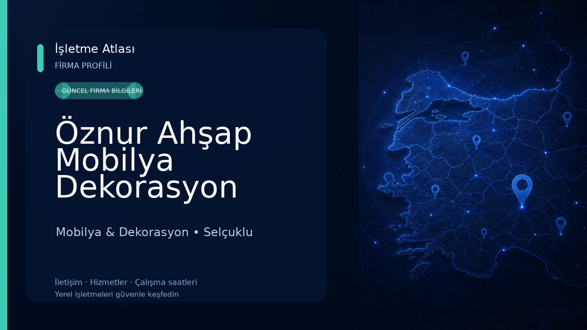 Öznur Ahşap Mobilya Dekorasyon Mobilya & Dekorasyon