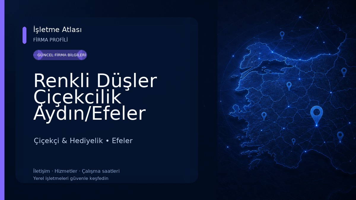 Renkli Düşler Çiçekcilik Aydın/Efeler Çiçekçi & Hediyelik