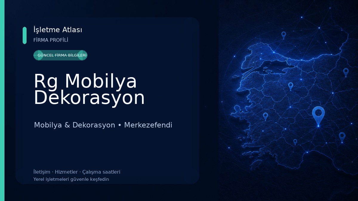 Rg Mobilya Dekorasyon 