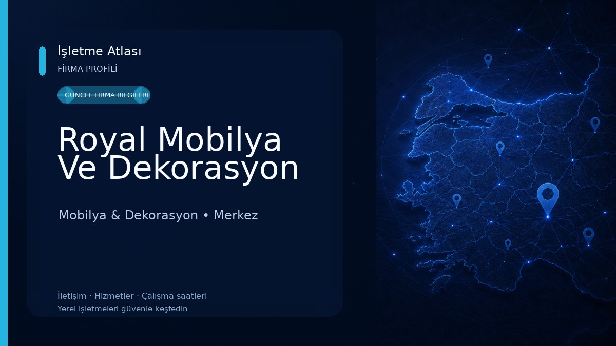 Royal Mobilya Ve Dekorasyon Mobilya & Dekorasyon