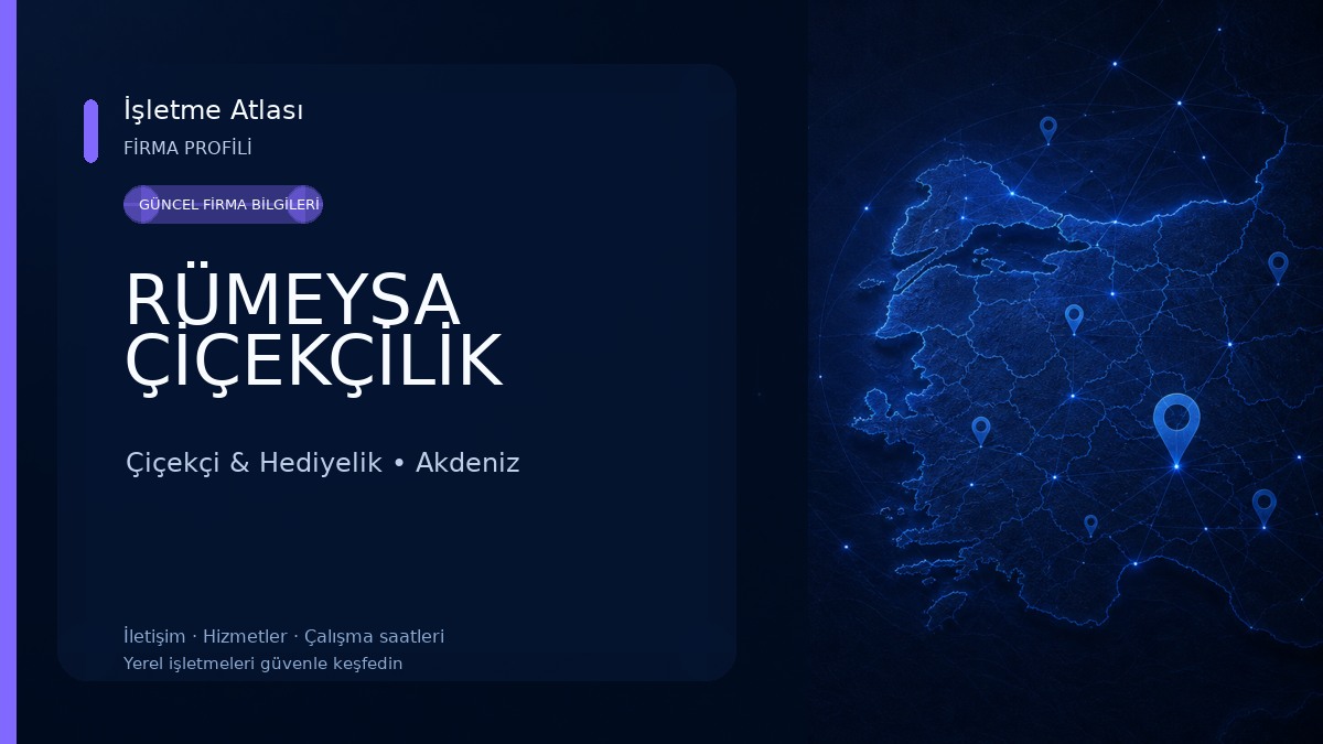 RÜMEYSA ÇİÇEKÇİLİK 