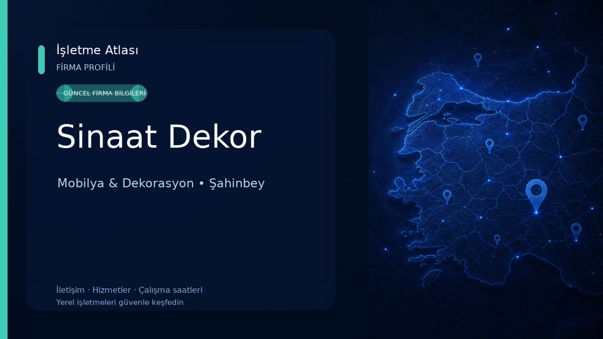 Sinaat Dekor 