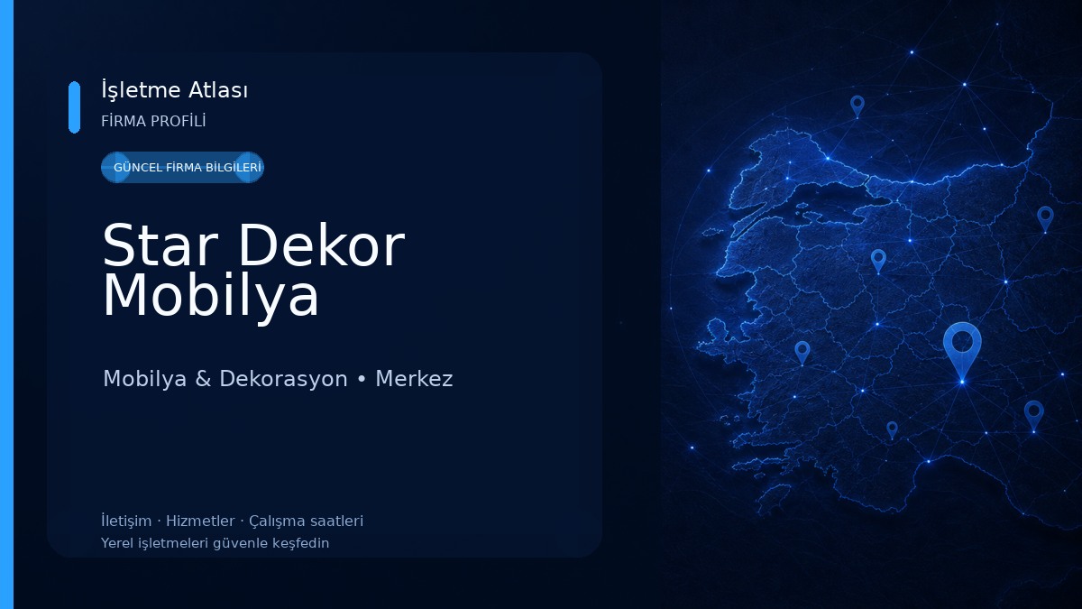 Star Dekor Mobilya Mobilya & Dekorasyon