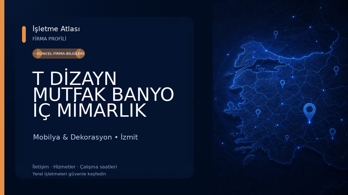 T DİZAYN MUTFAK BANYO İÇ MİMARLIK Mobilya & Dekorasyon