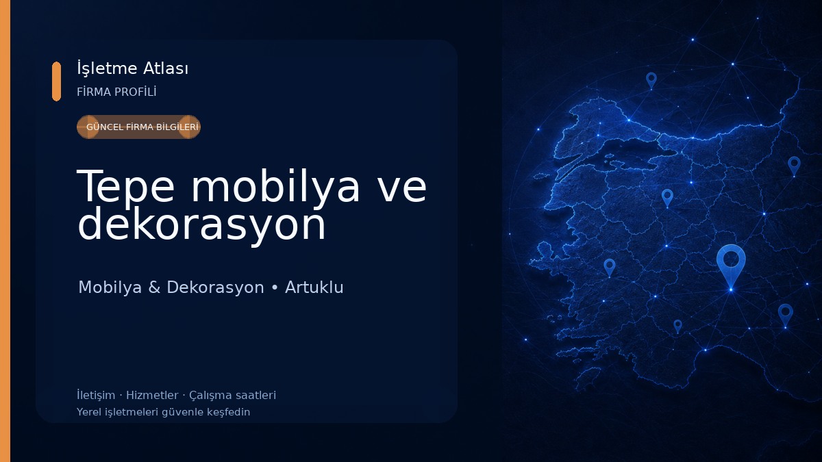 Tepe mobilya ve dekorasyon Mobilya & Dekorasyon