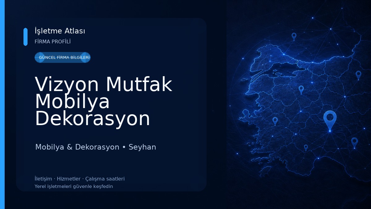 Vizyon Mutfak Mobilya Dekorasyon Mobilya & Dekorasyon
