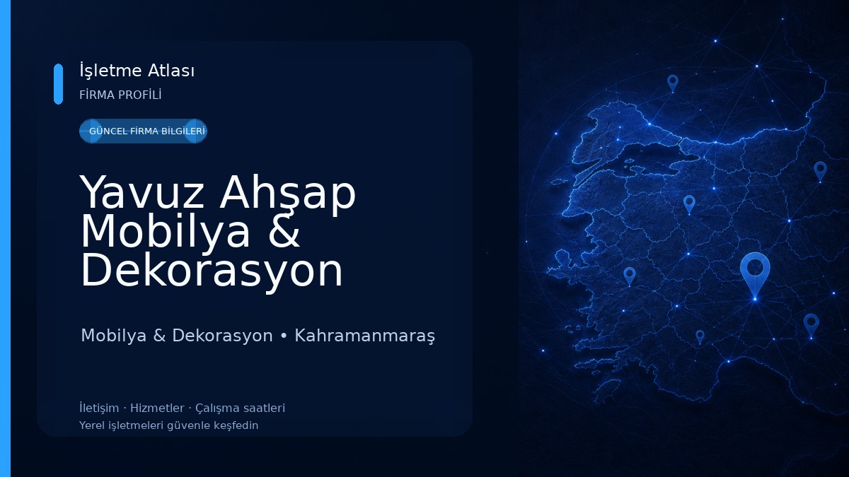 Yavuz Ahşap Mobilya & Dekorasyon Mobilya & Dekorasyon