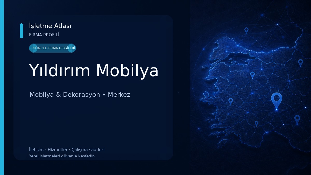 Yıldırım Mobilya Mobilya & Dekorasyon