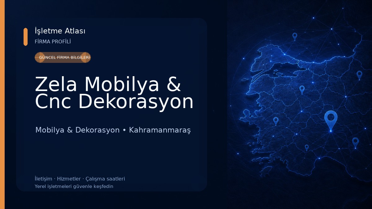 Zela Mobilya & Cnc Dekorasyon Mobilya & Dekorasyon