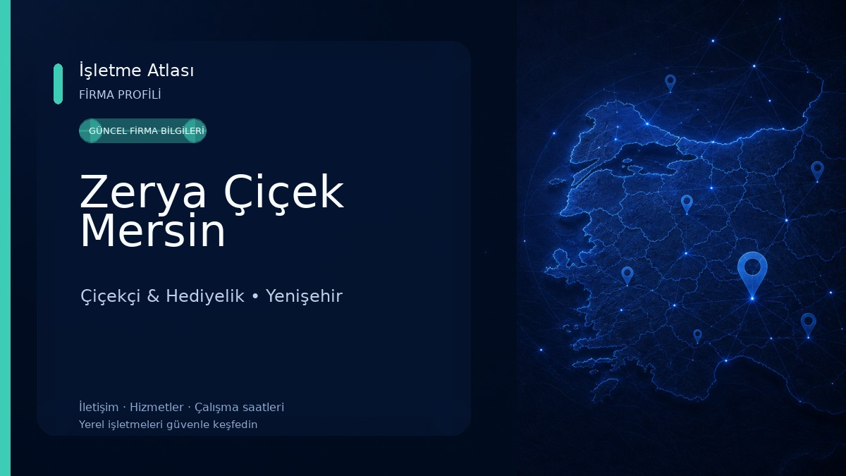 Zerya Çiçek Mersin 